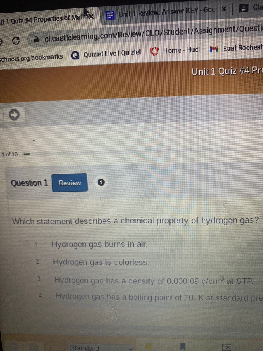 Answered Which statement describes a chemical… bartleby