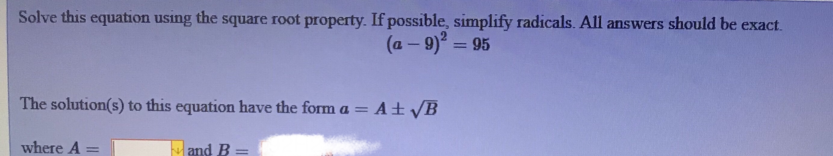 50+ Math 154B The Square Root Property Worksheet Answers Pictures The Math