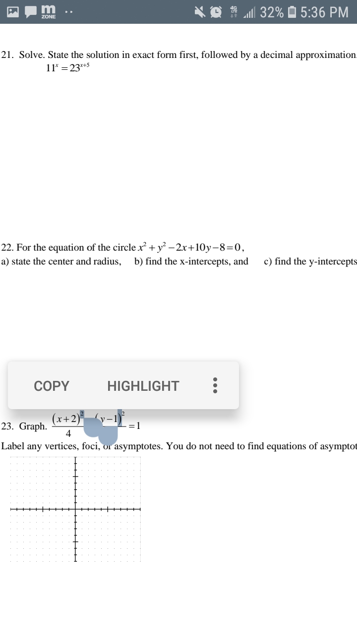 Answered Solve. State the solution in exact form… bartleby