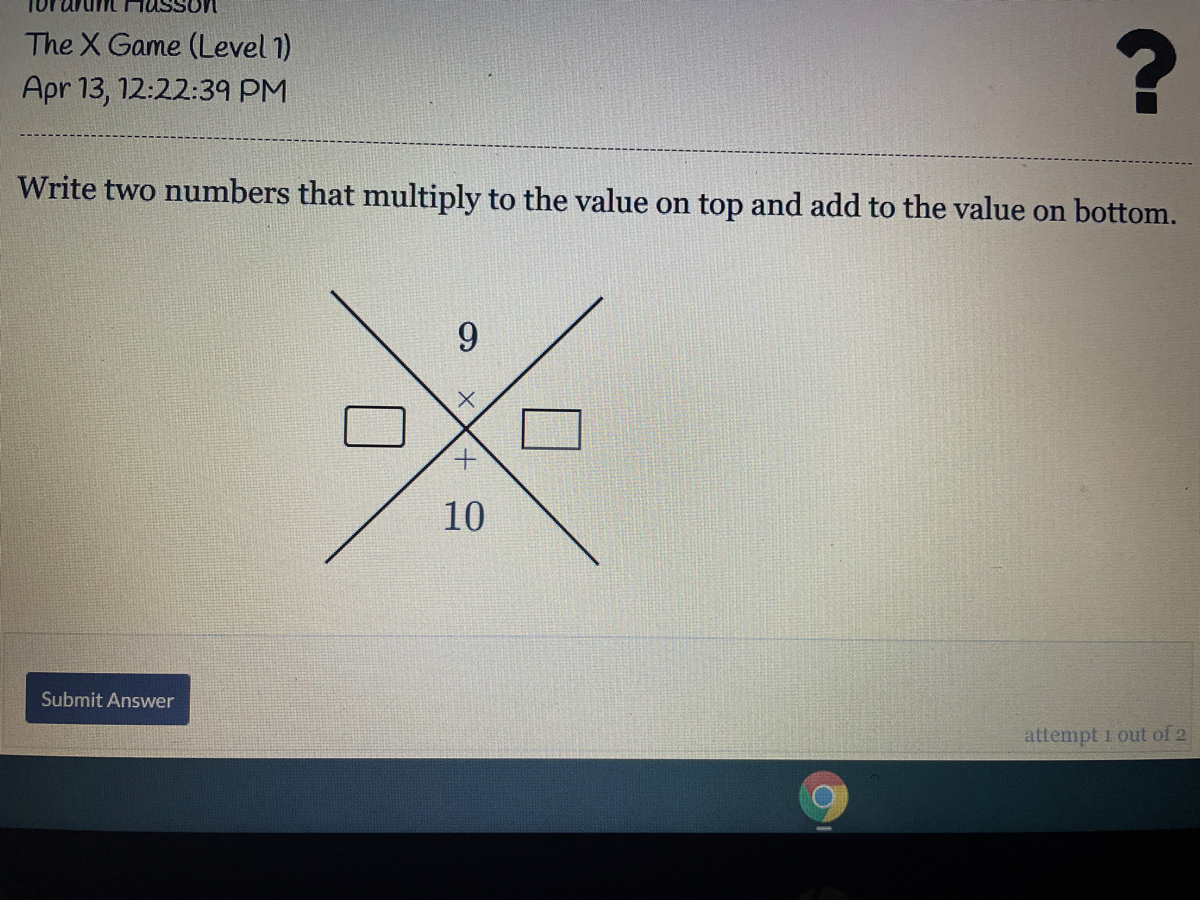 Answered Write two numbers that multiply to the… bartleby