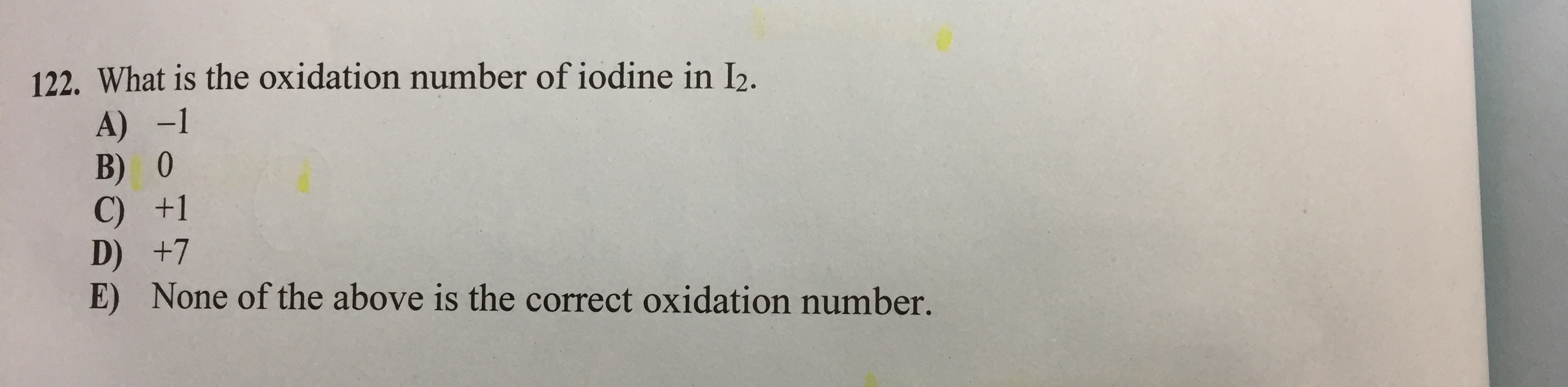 Answered 122. What is the oxidation number of… bartleby