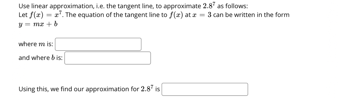 Answered Use linear approximation, i.e. the… bartleby