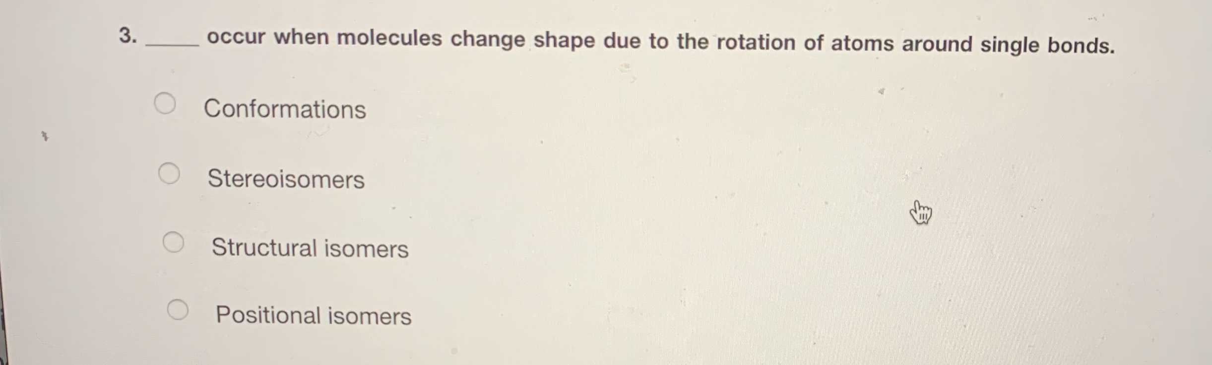 Answered 3. occur when molecules change shape… bartleby