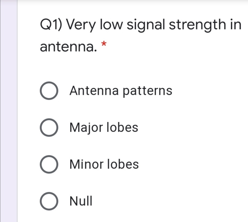 Answered Q1) Very low signal strength in… bartleby