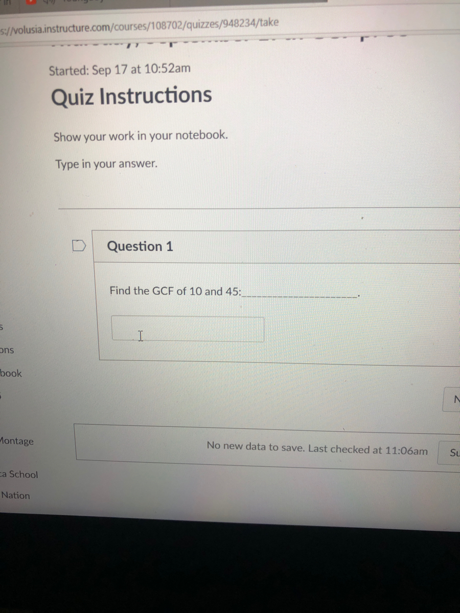 Answered Question 2 Find the GCF of 40 and 48 bartleby