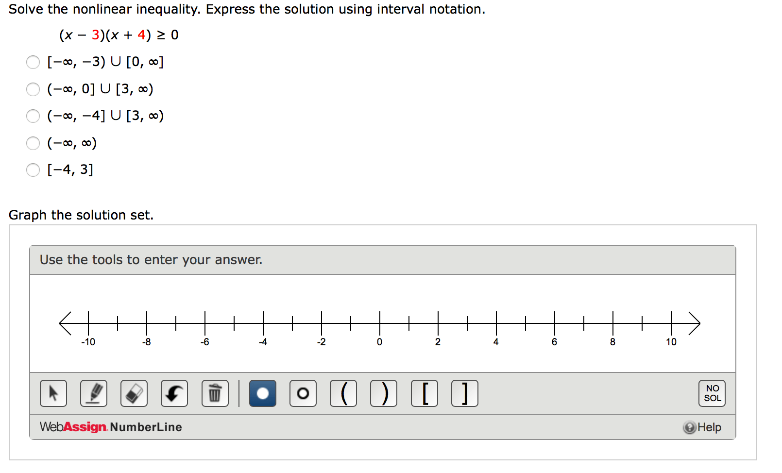 Answered Solve the inequality. Express… bartleby