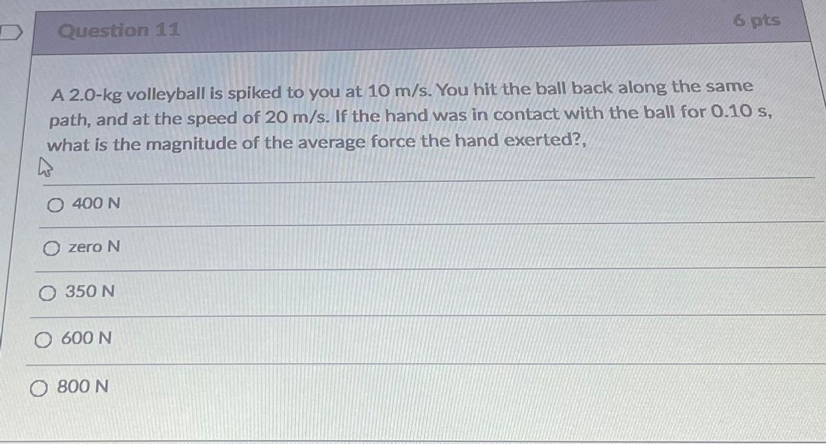 Answered A 2.0kg volleyball is spiked to you at… bartleby