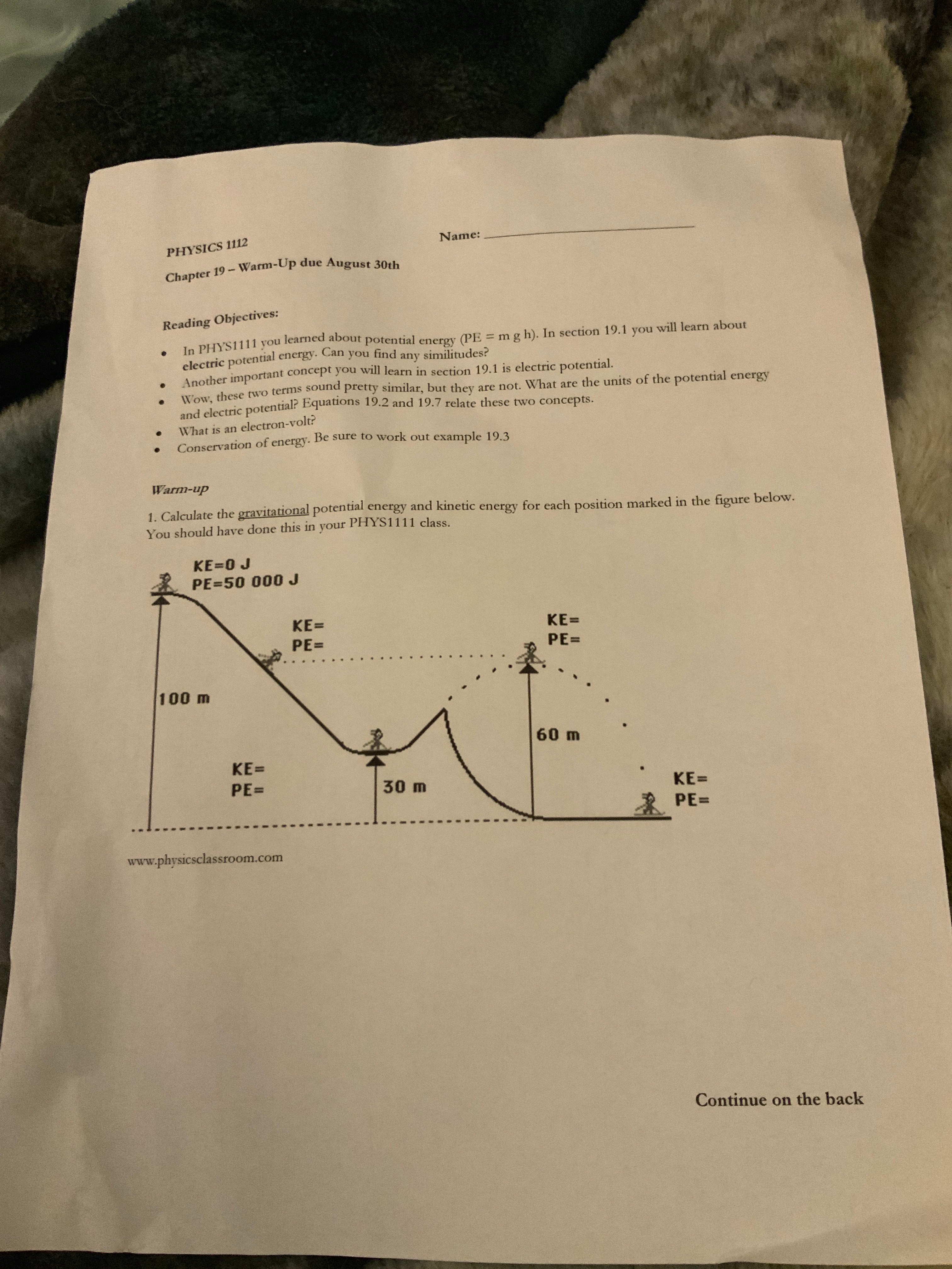Answered Name PHYSICS 1112 Chapter 19 WarmUp… bartleby Answered Name PHYSICS 1112 Chapter 19 WarmUp… bartleby