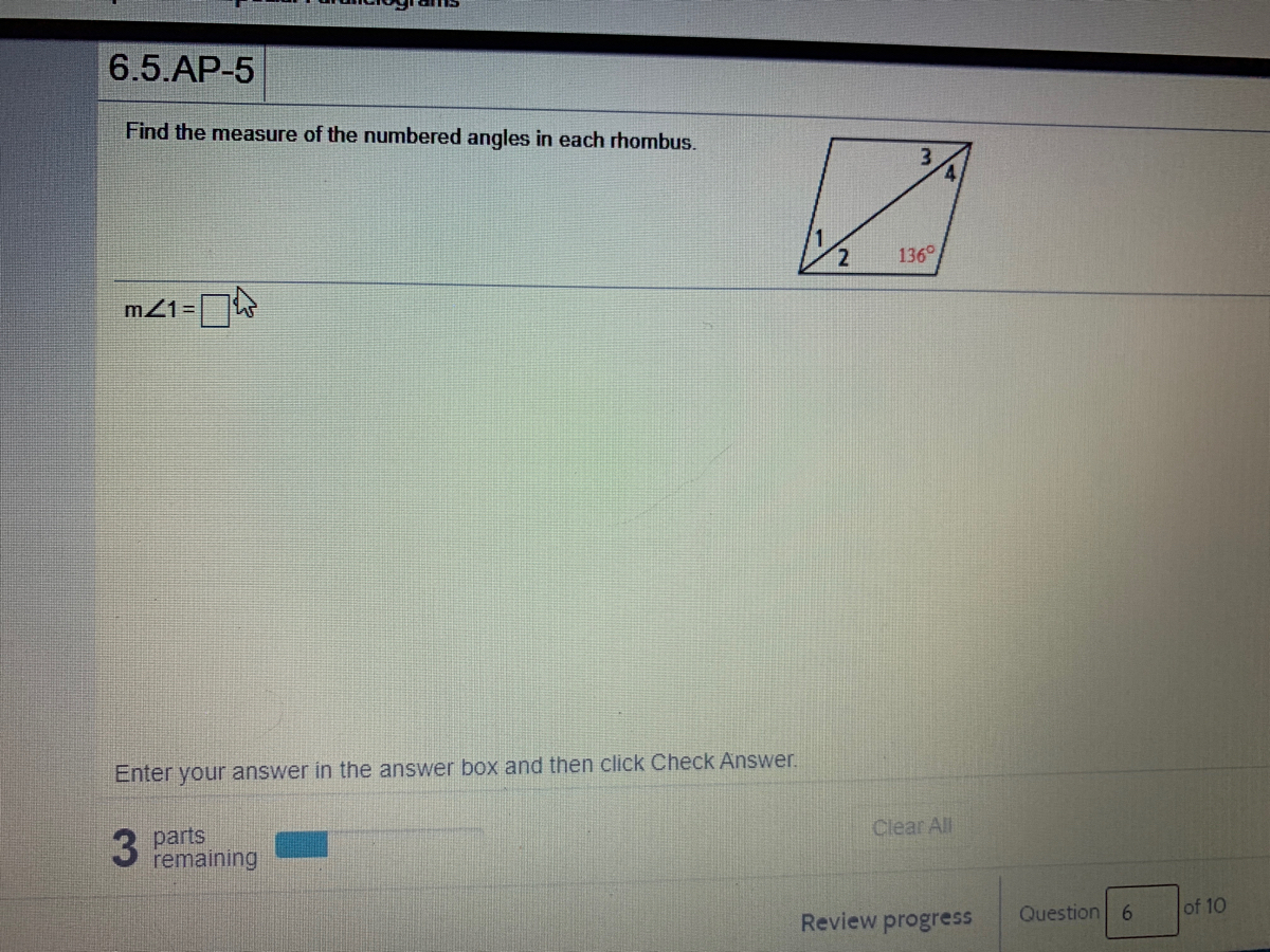 Answered Find the measure of the numbered angles… bartleby
