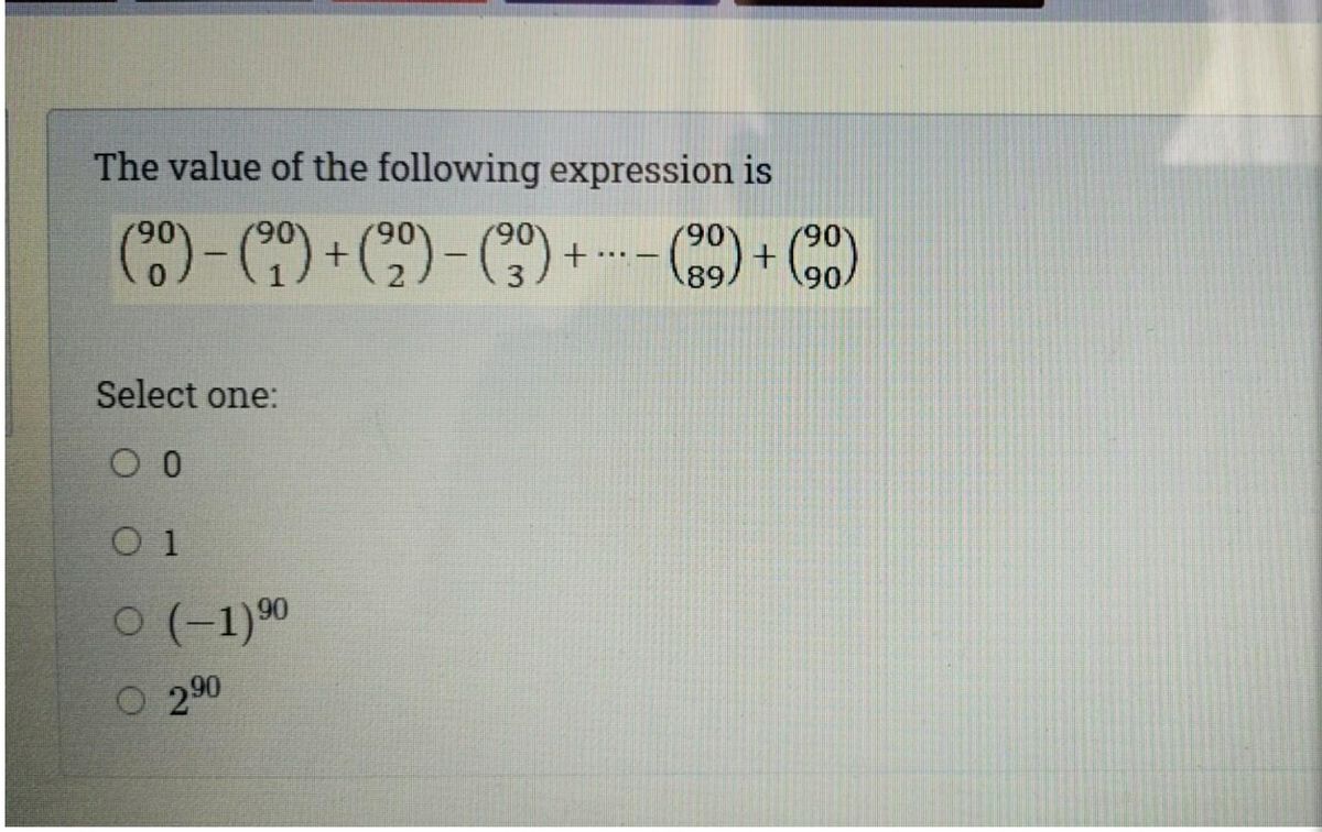 Answered The value of the following expression… bartleby