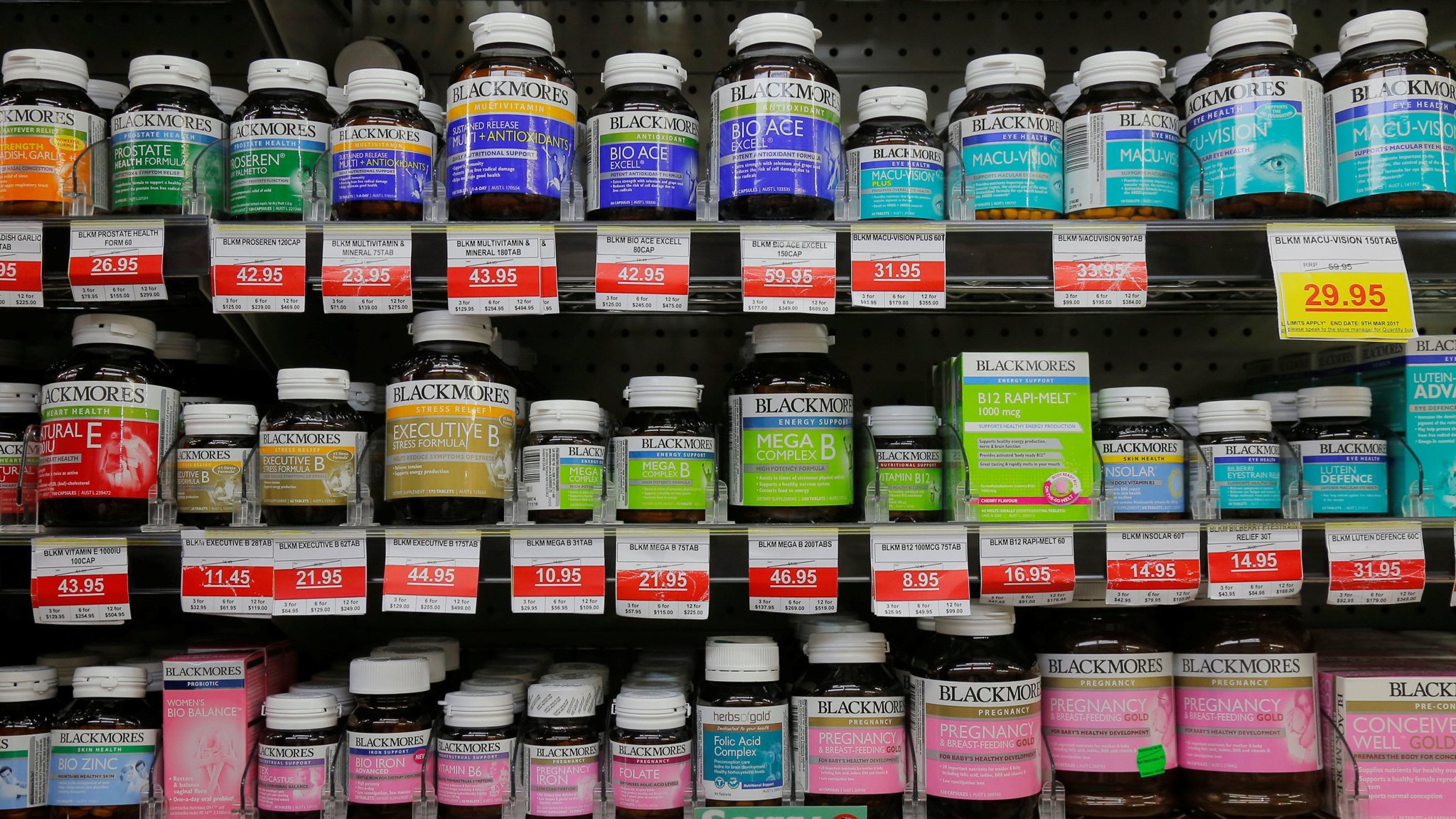 Chinese tax delay revives Australian vitamin stocks