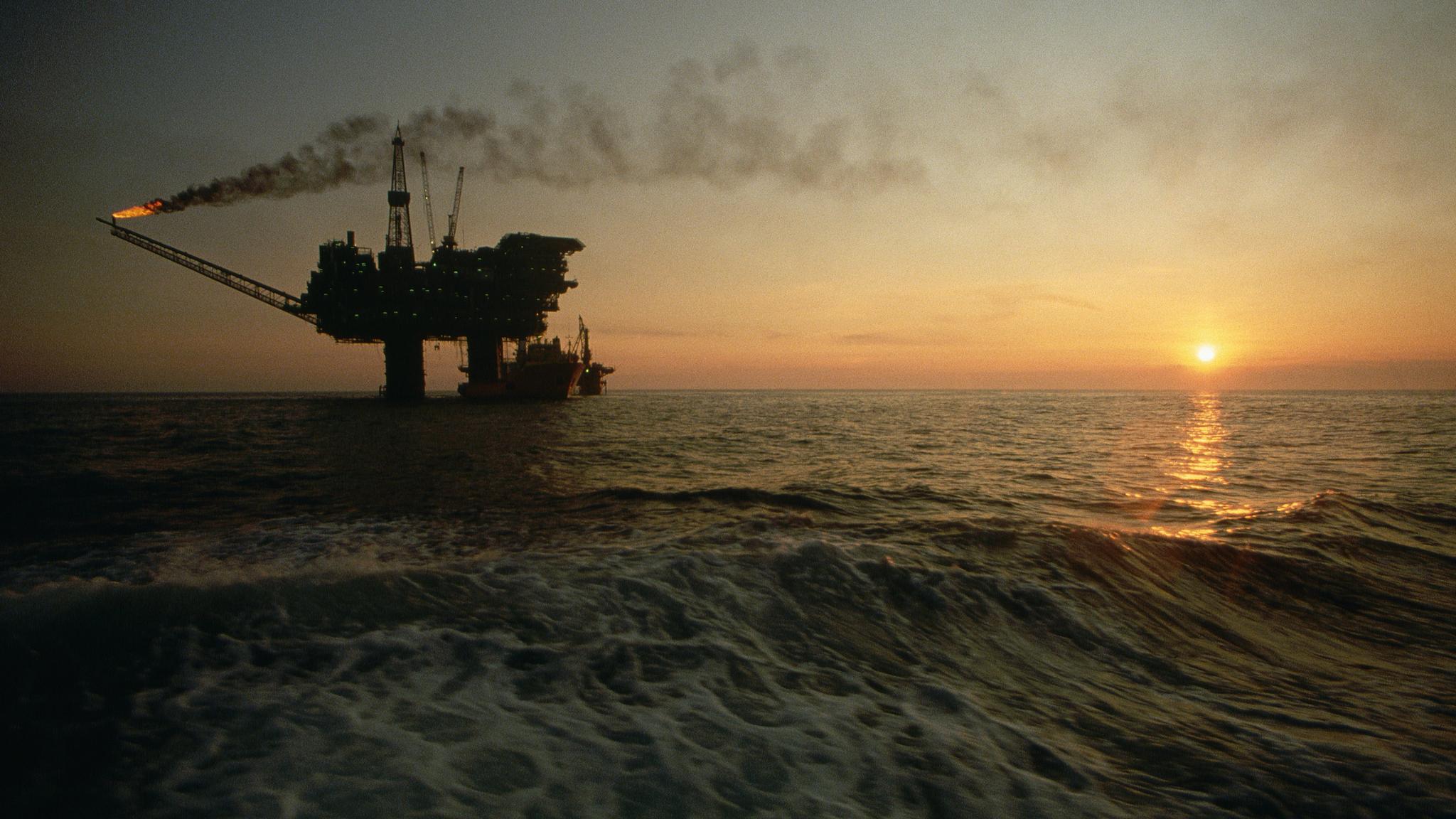 North Sea oil That sinking feeling