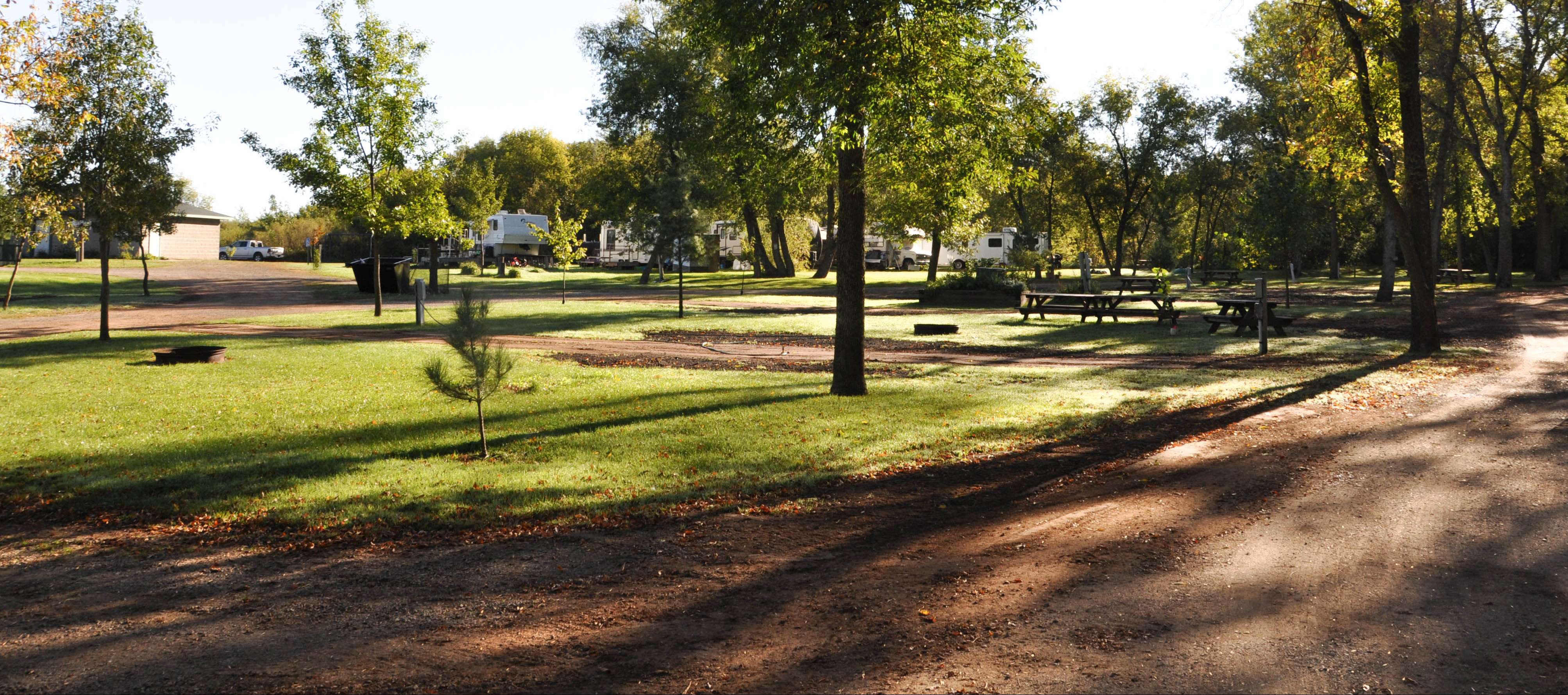 Pierz Golf Course and Campground Campground Map