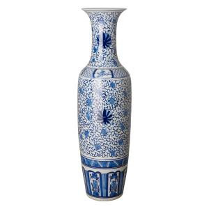 56 in. Tall Porcelain Vase Emissary