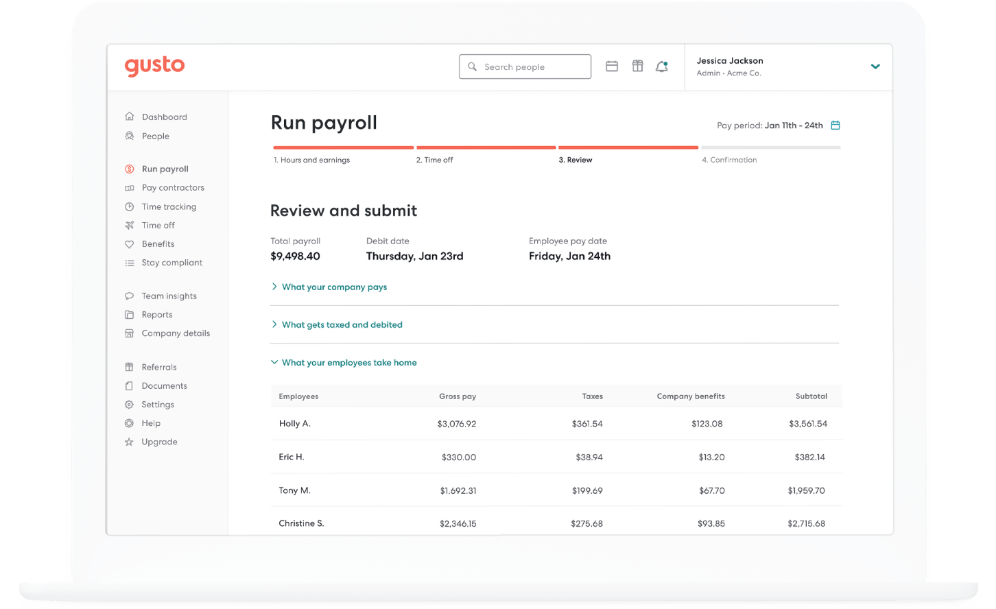 Gusto vs QuickBooks Payroll Compare Pricing, Product Features and More