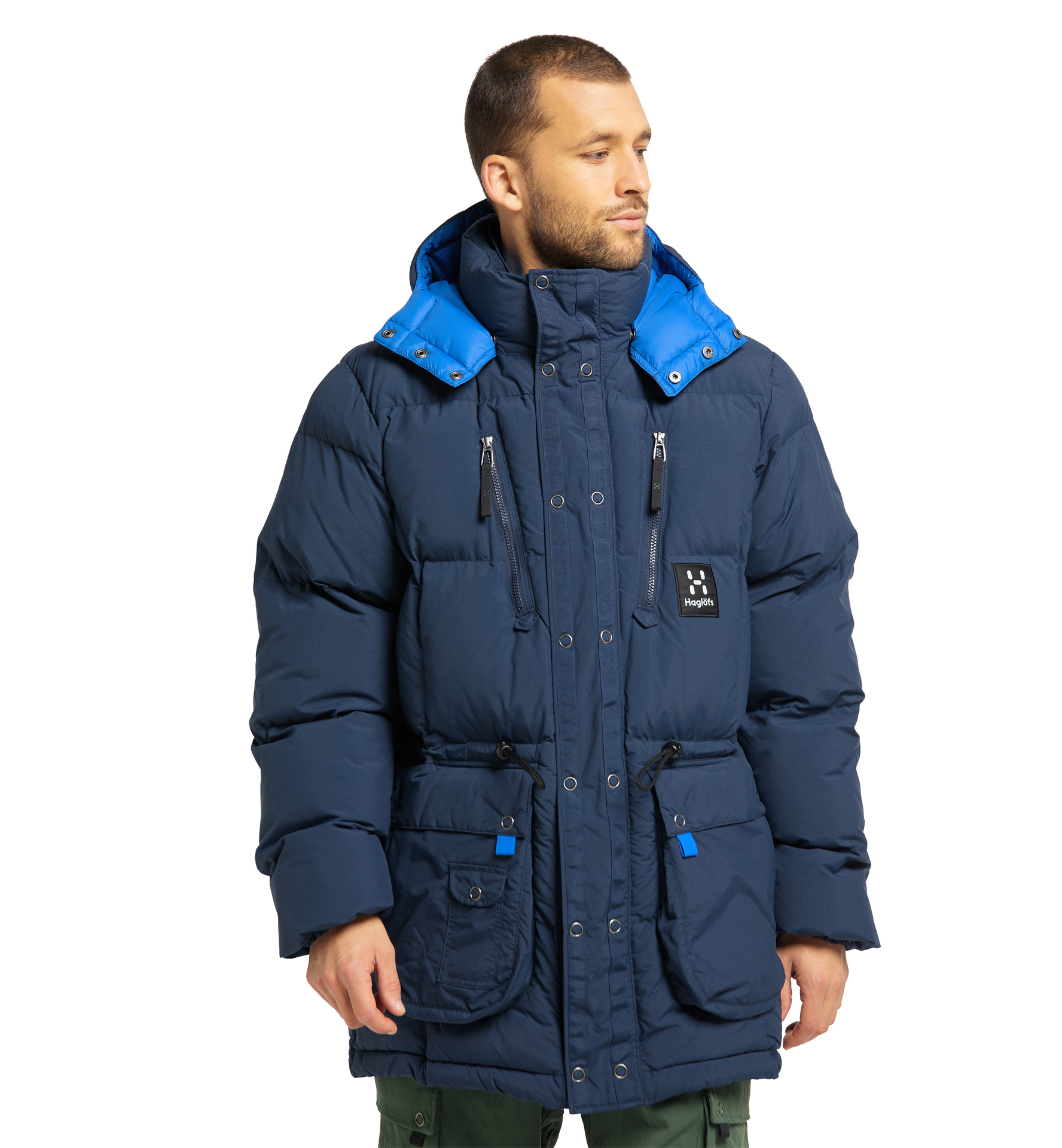 IC3 Down Parka Tarn Blue Outlet Men Outlet Haglöfs