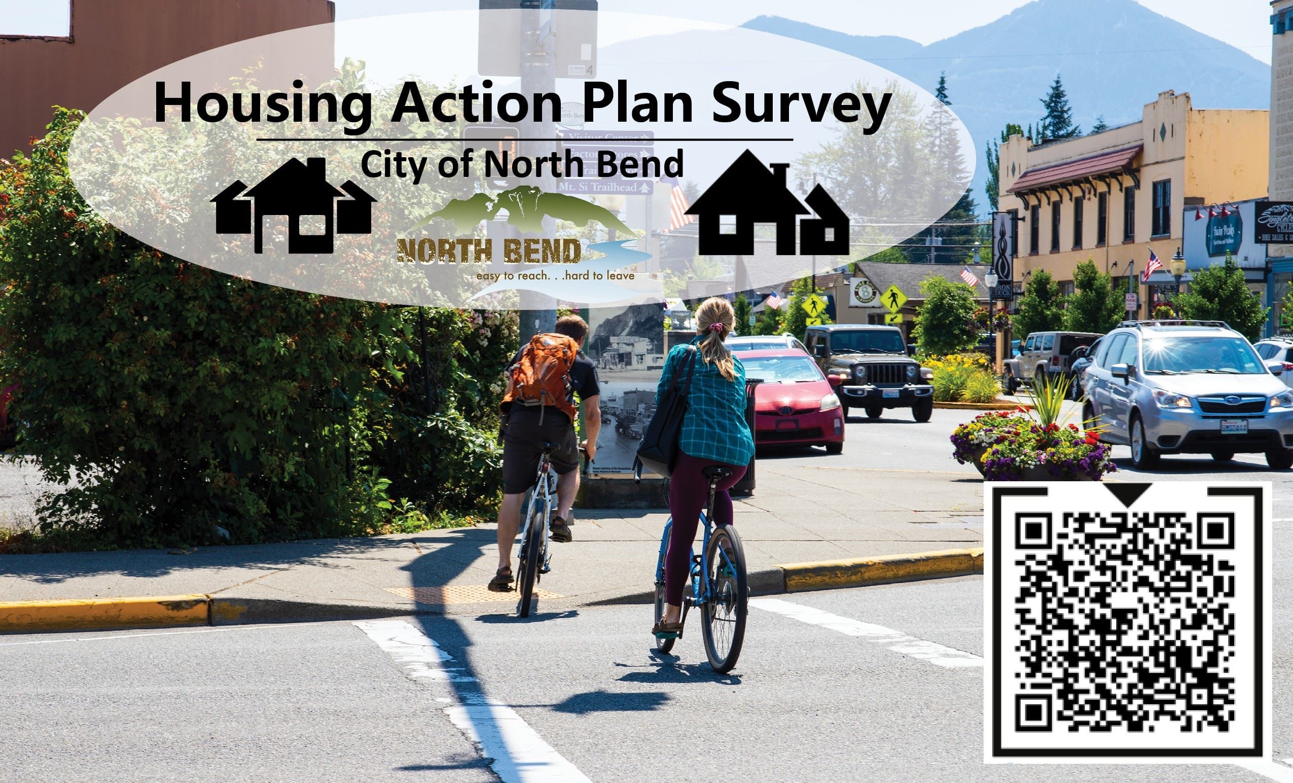 The City of North Bend is Seeking your Input Housing Action Plan Survey and Open House Living