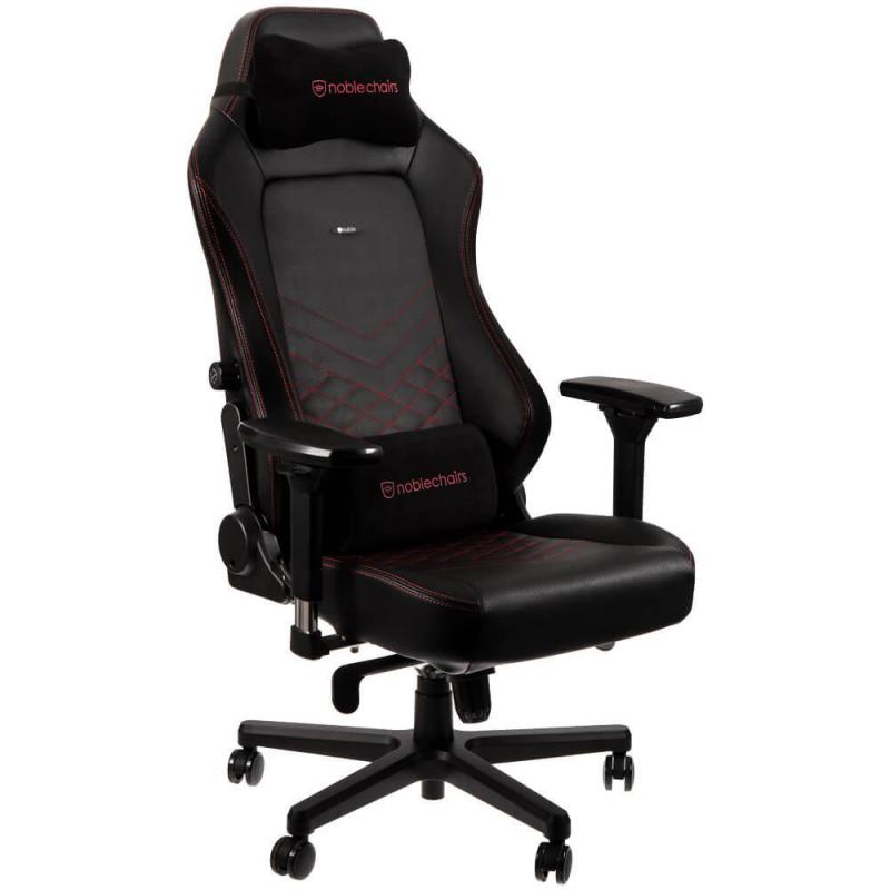 Buy noblechairs HERO Series PU Faux Leather Black/Red Gaming Chair