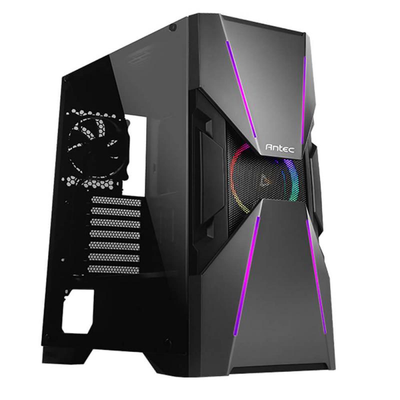 Buy Antec Prime Dark Avenger DA601 Black EATX Case, T/G Window, No PSU Cases Scorptec Computers