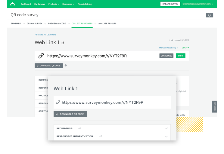 Reach more surveytakers with QR codes SurveyMonkey