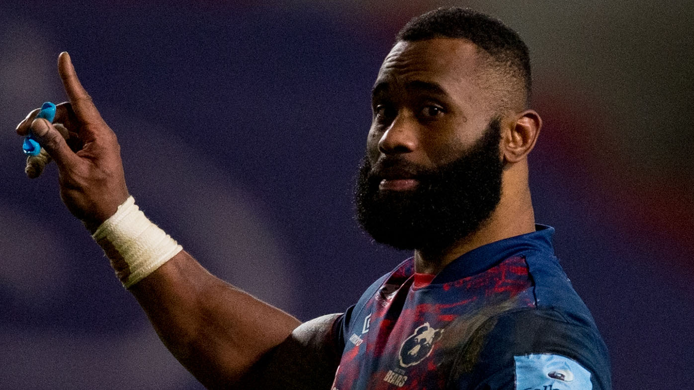 Semi Radradra try video Bristol vs Bath 65m run
