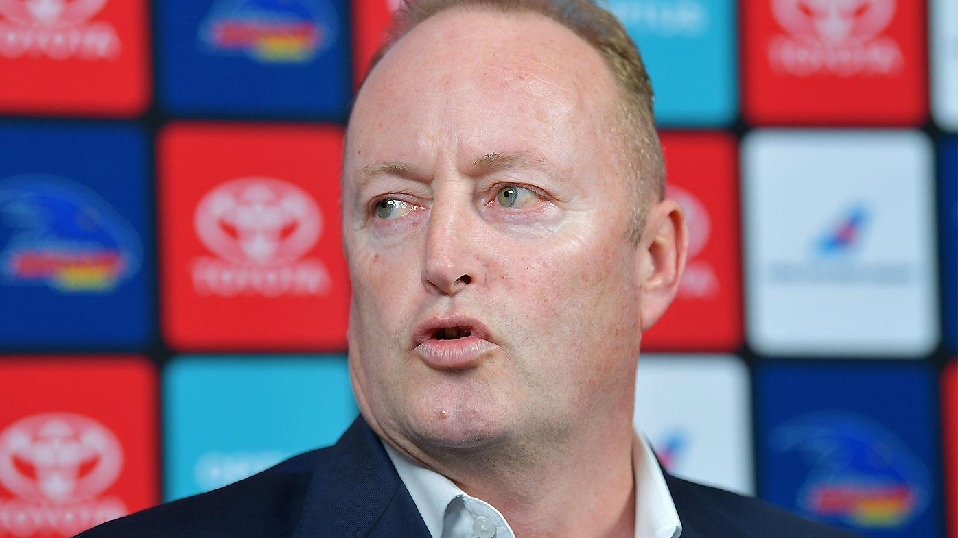 AFL Andrew McLeod says he doesn't feel at Adelaide Crows