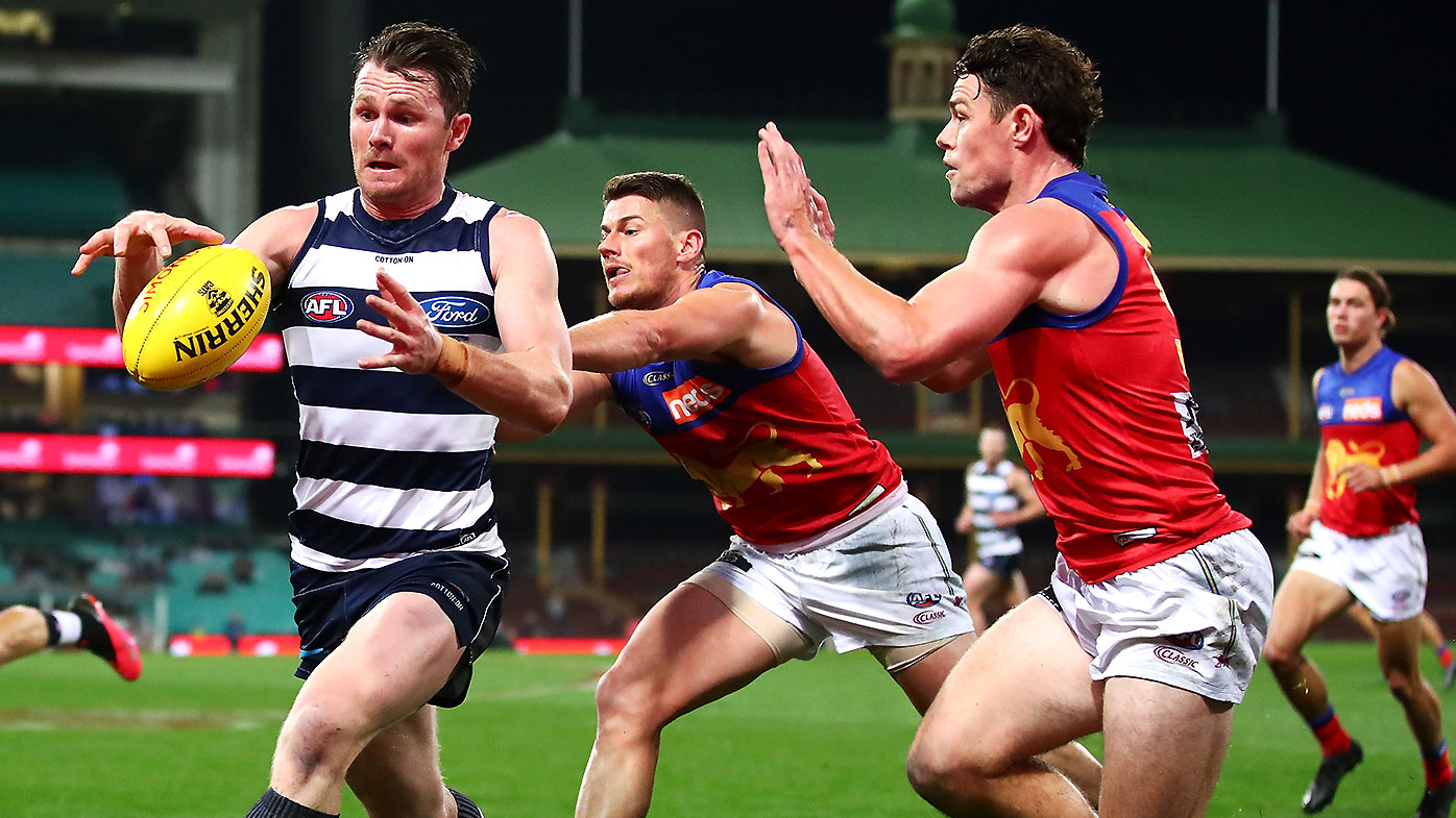 AFL Patrick Dangerfield admits vintage performance in Cats win