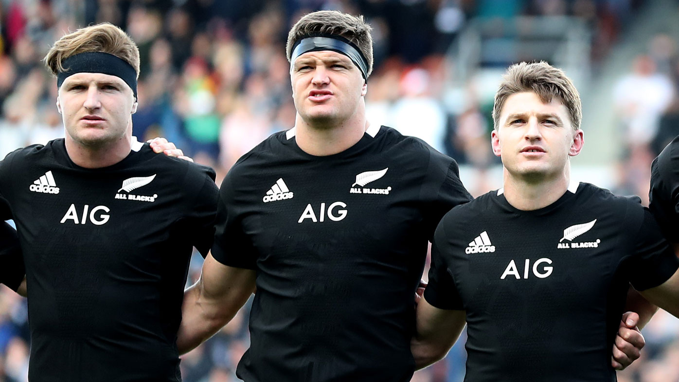 Rugby World Cup All Blacks Barrett Brothers