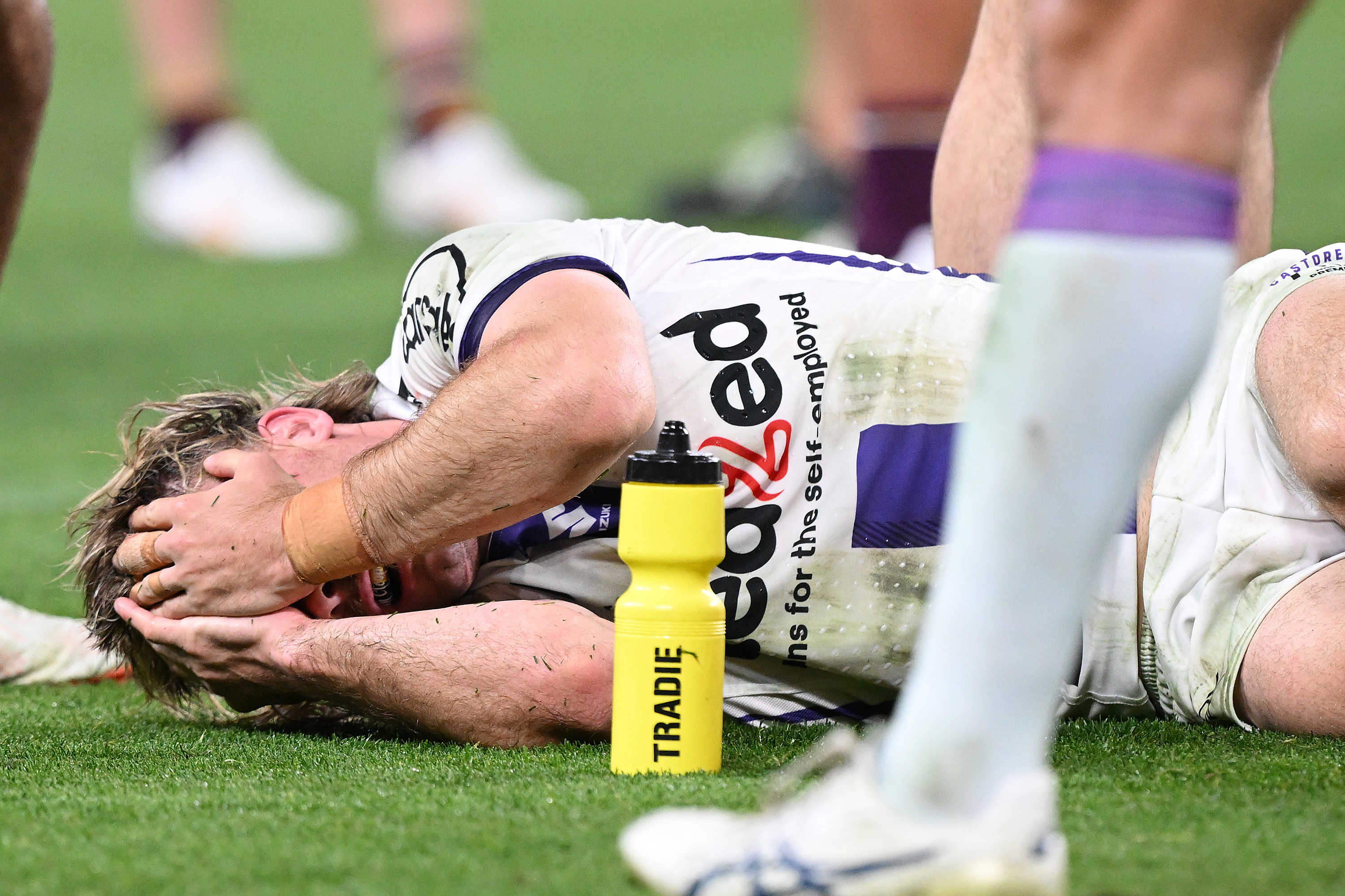 NRL finals 2023 Ryan Papenhuyzen suffers gruesome injury in horrible