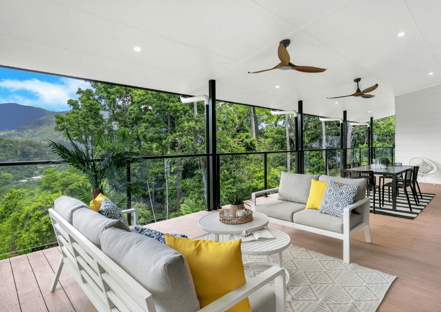 A unique detail in the backyard makes this 1.2 million Cairns property