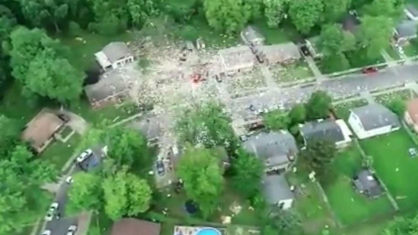 Fatal house explosion in Jeffersonville Indiana