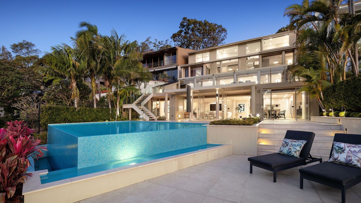 Middle Harbour Mosman mansion hits the market with a devastating asking