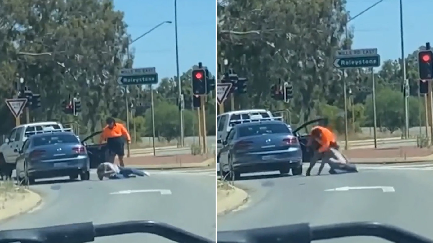 Violent road rage attack on Perth taxi driver caught on camera Flipboard