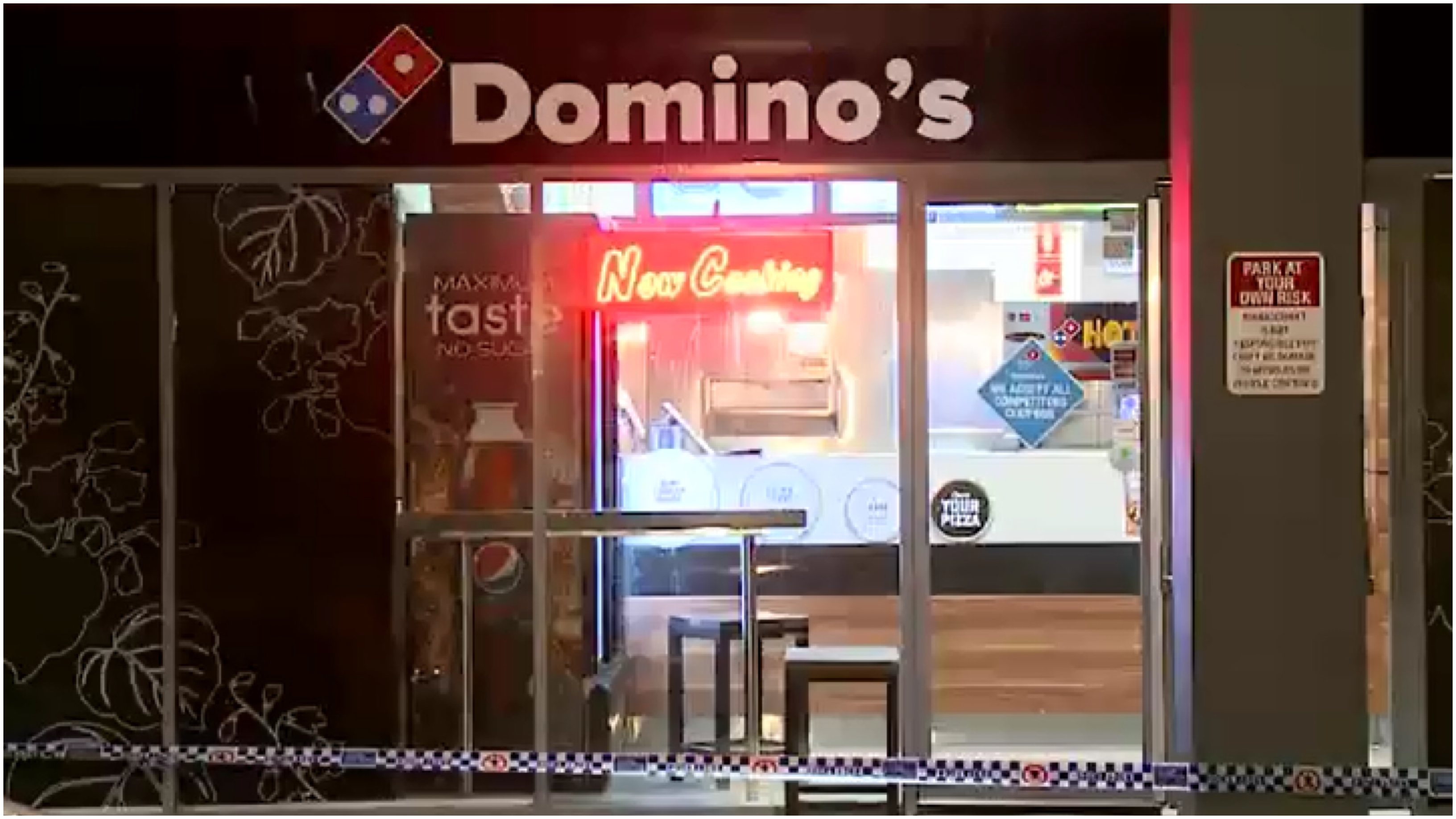 Sydney news Dominos pizza armed hold up Edensor Park