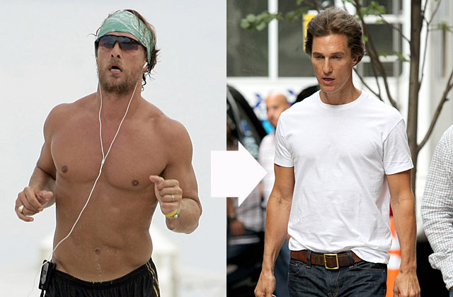 Liquid only diet Matthew McConaughey's drastic weight loss for new movie