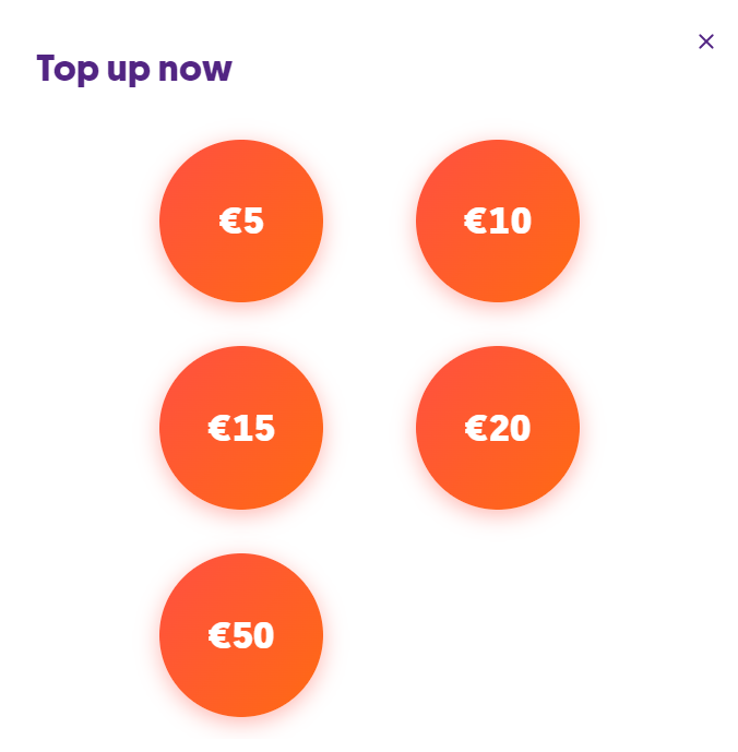 How do I top up online?