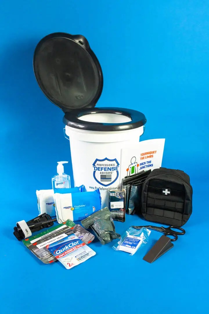 Classroom Emergency Buckets Professional Defense Advisors