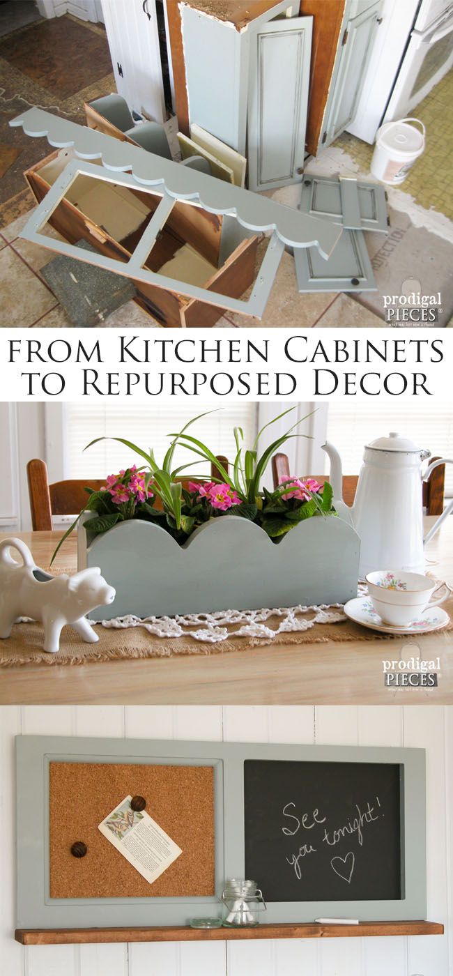 Repurposed Kitchen into Home Decor Prodigal Pieces
