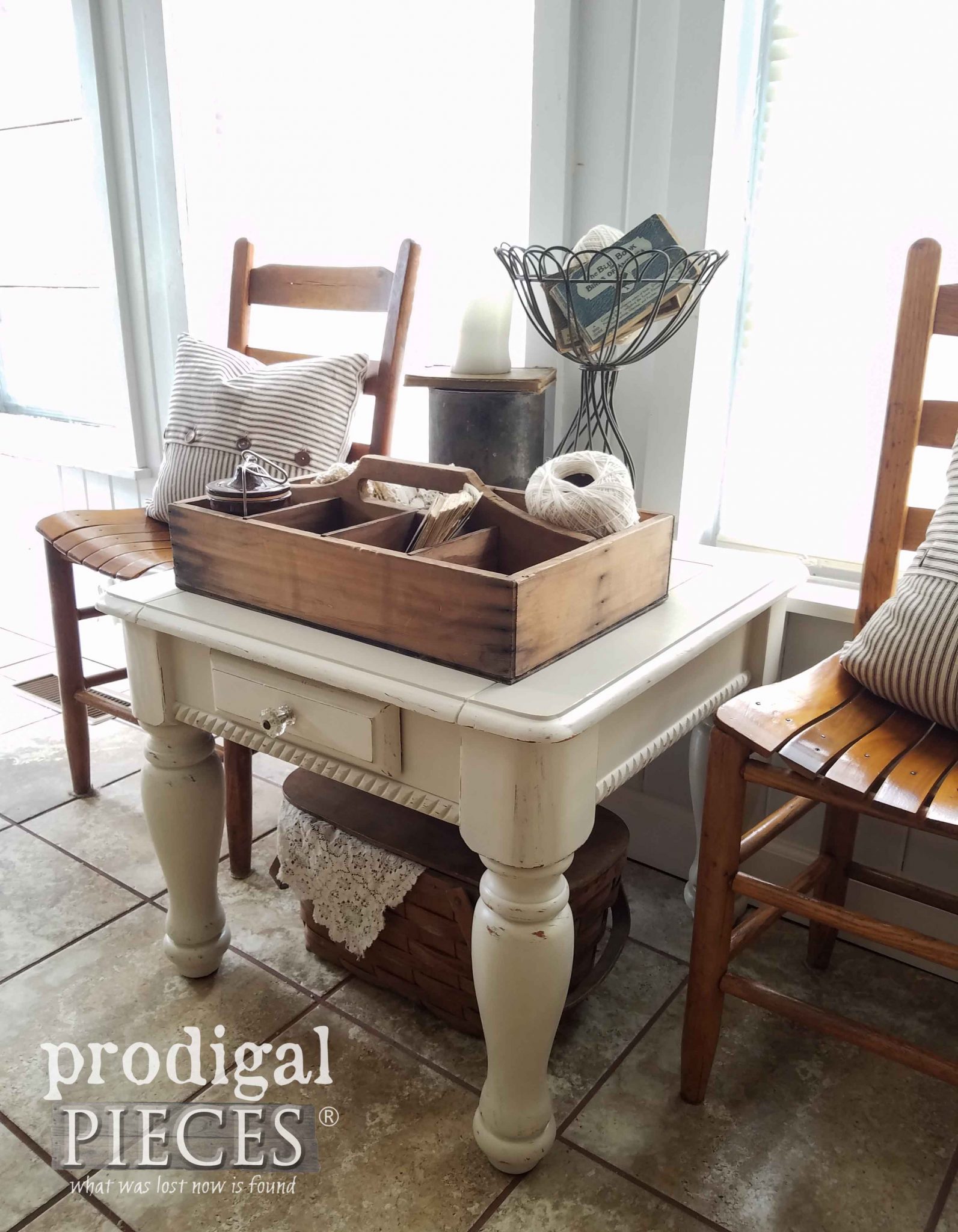 Farmhouse Side Table How to Update Your Look Prodigal Pieces