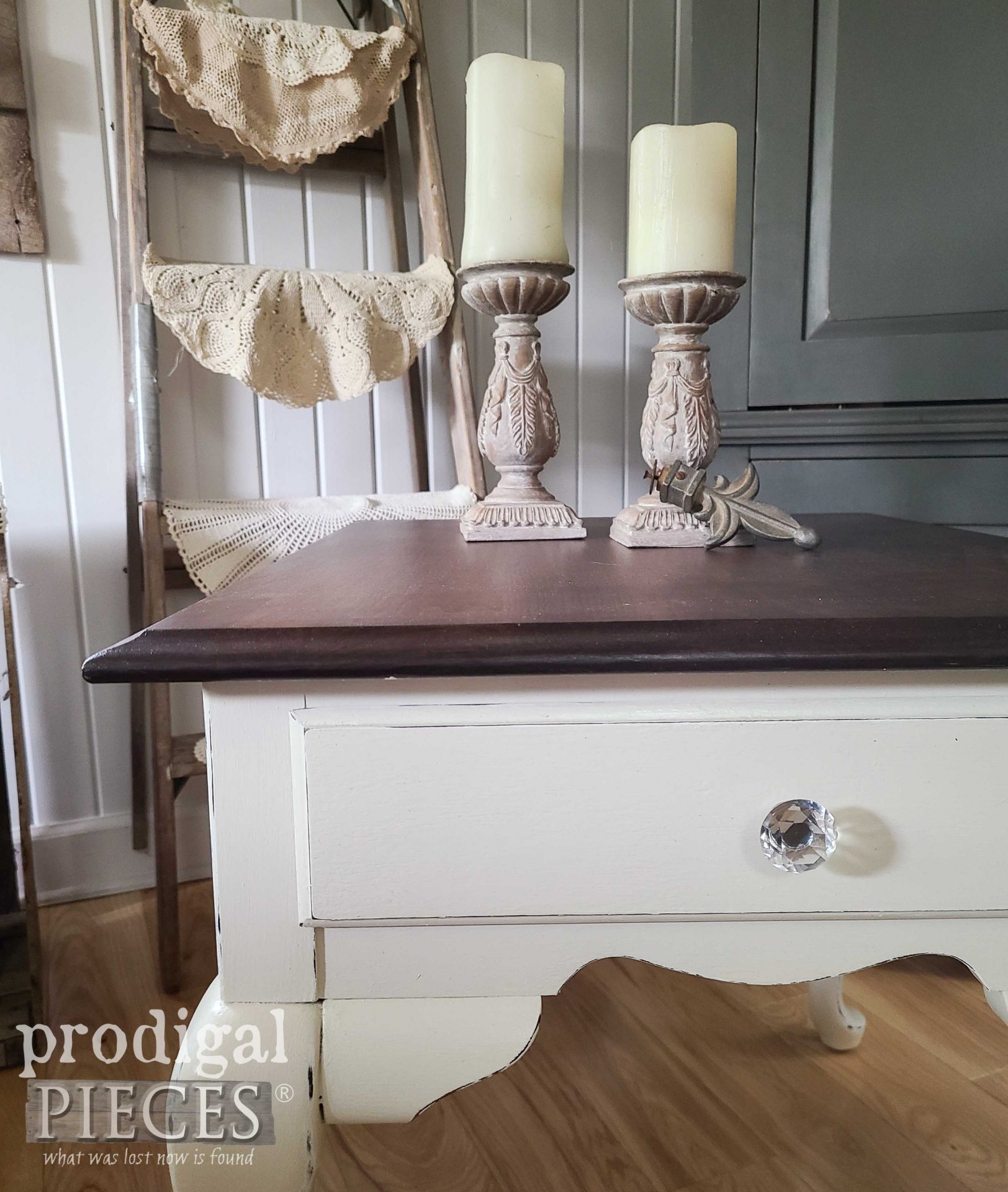 Vintage Queen Anne Table Makeover Prodigal Pieces