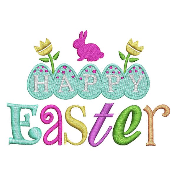 Free Easter Machine Embroidery Designs