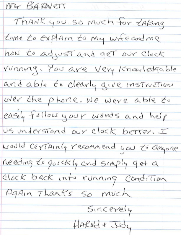 Clock Repair, Clock Restoration, Grandfather Clocks, Antique Clocks