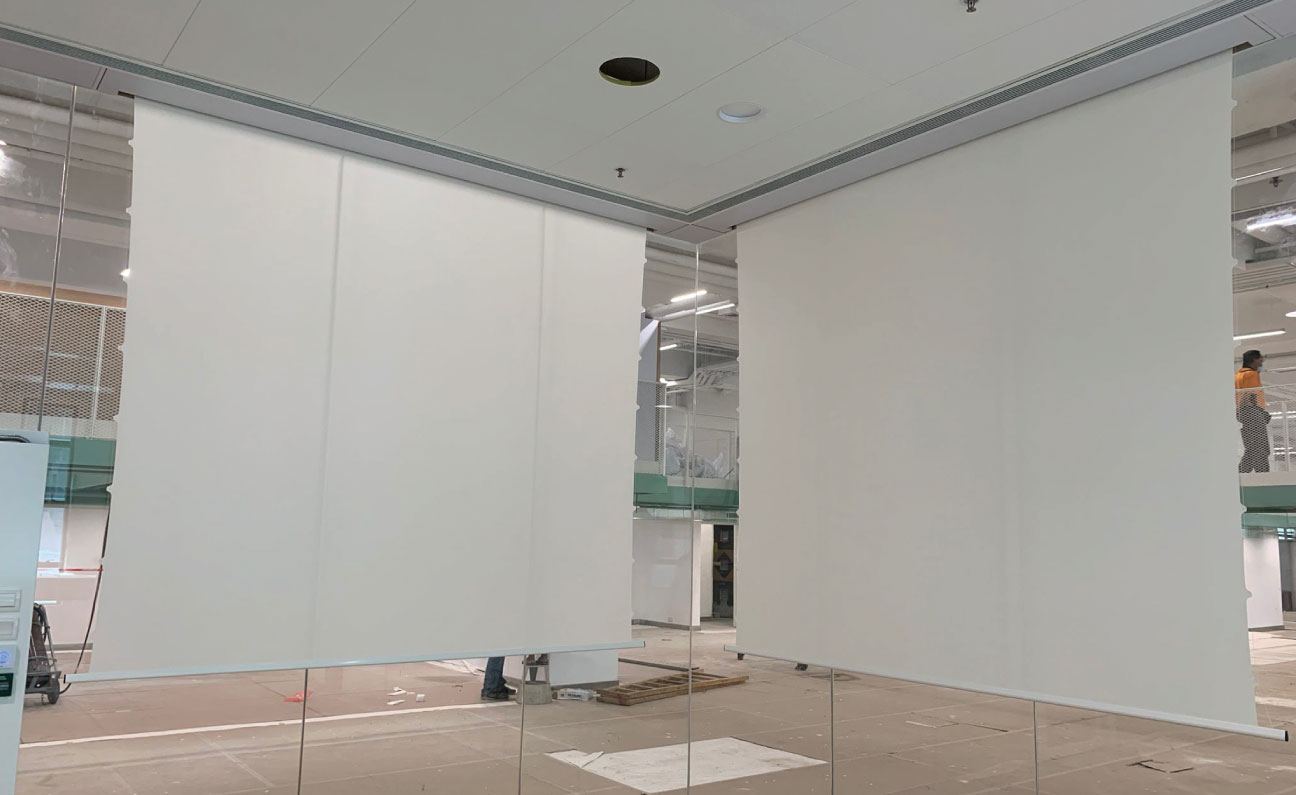 Electric Projector Screen Motorised Projection Screen Pro Display