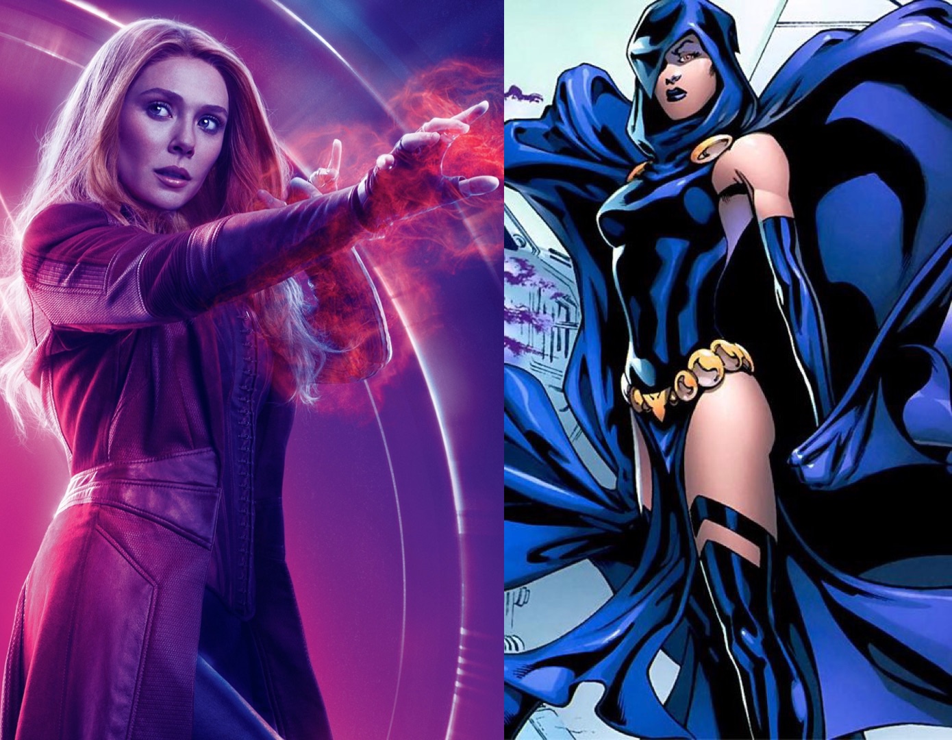 Who Would Win? Scarlet Witch VS Raven The Mother of All Nerds