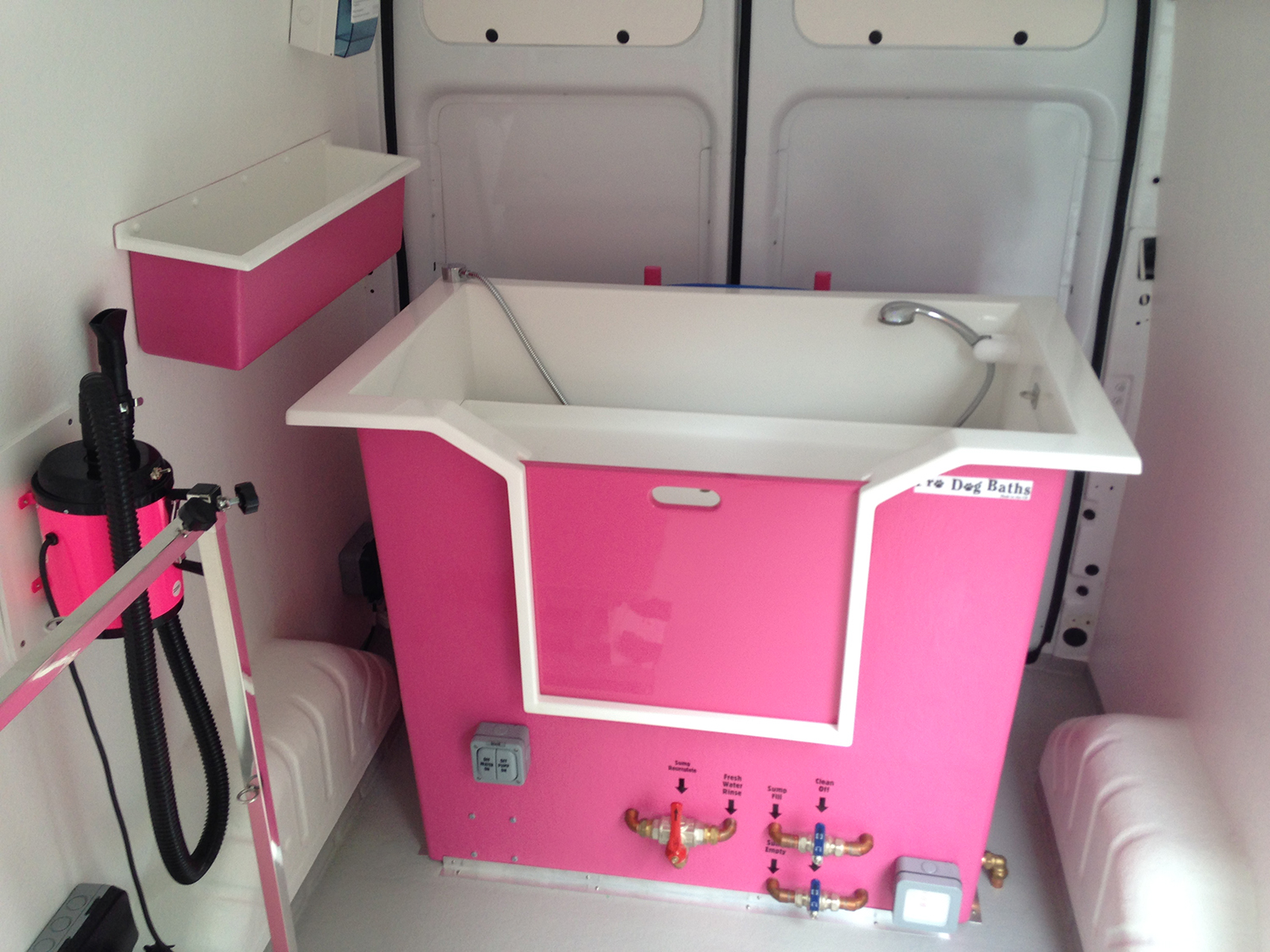 Mobile Dog Grooming Van Conversions Pro Dog Hydrobaths