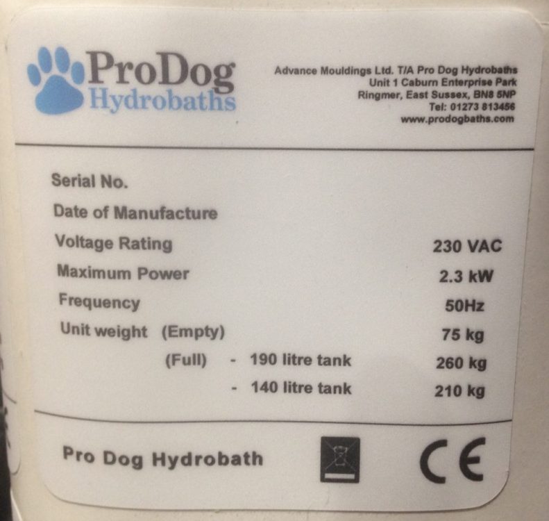 Pro Dog Hydrobaths