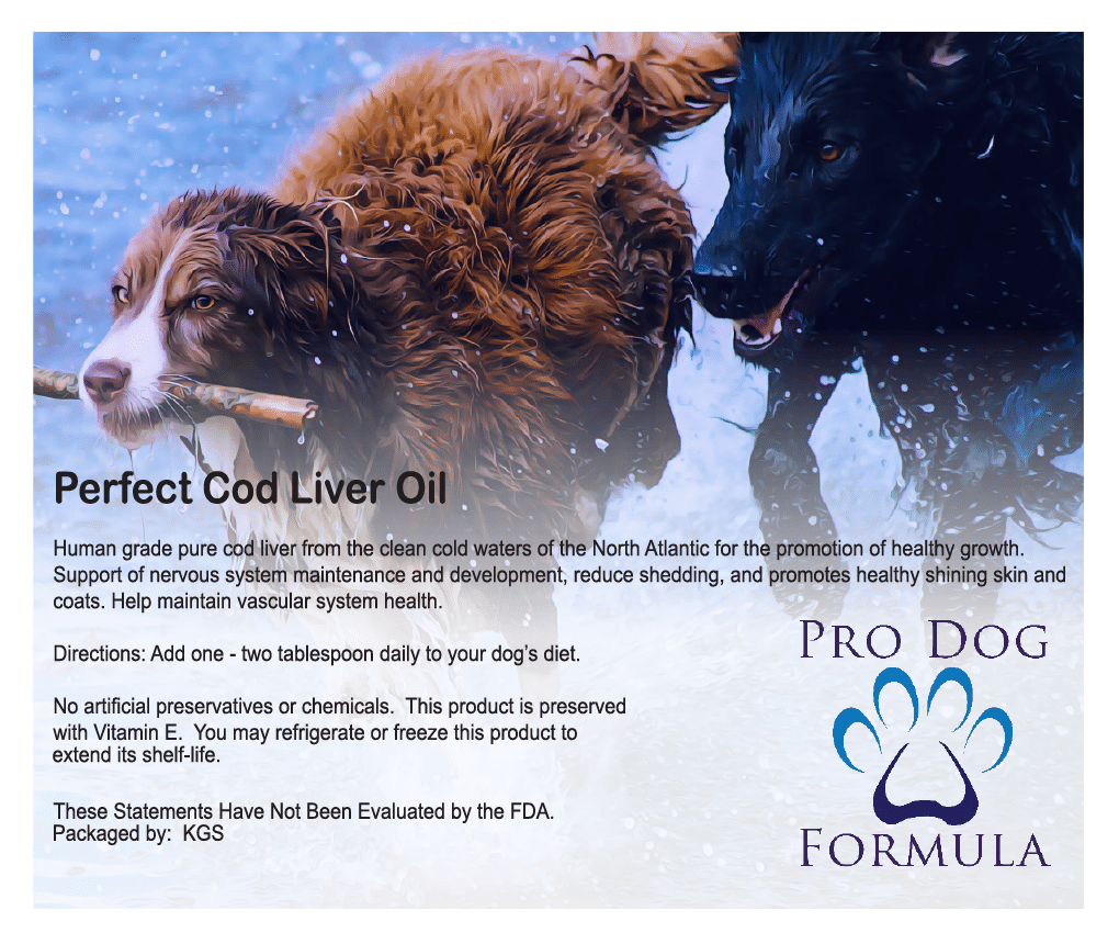 Perfect Dog Cod Liver Oil Pro Dog Formula