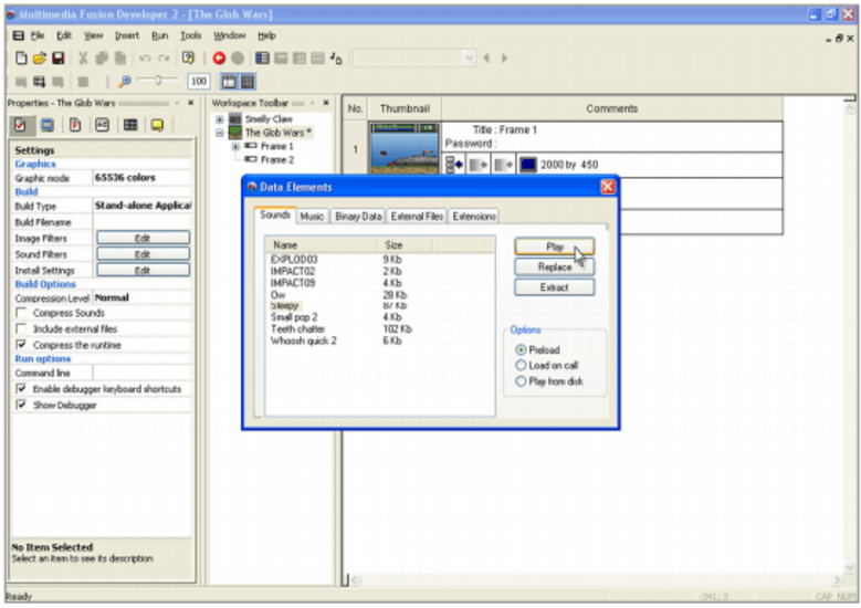 Clickteam Fusion Produção de Jogos