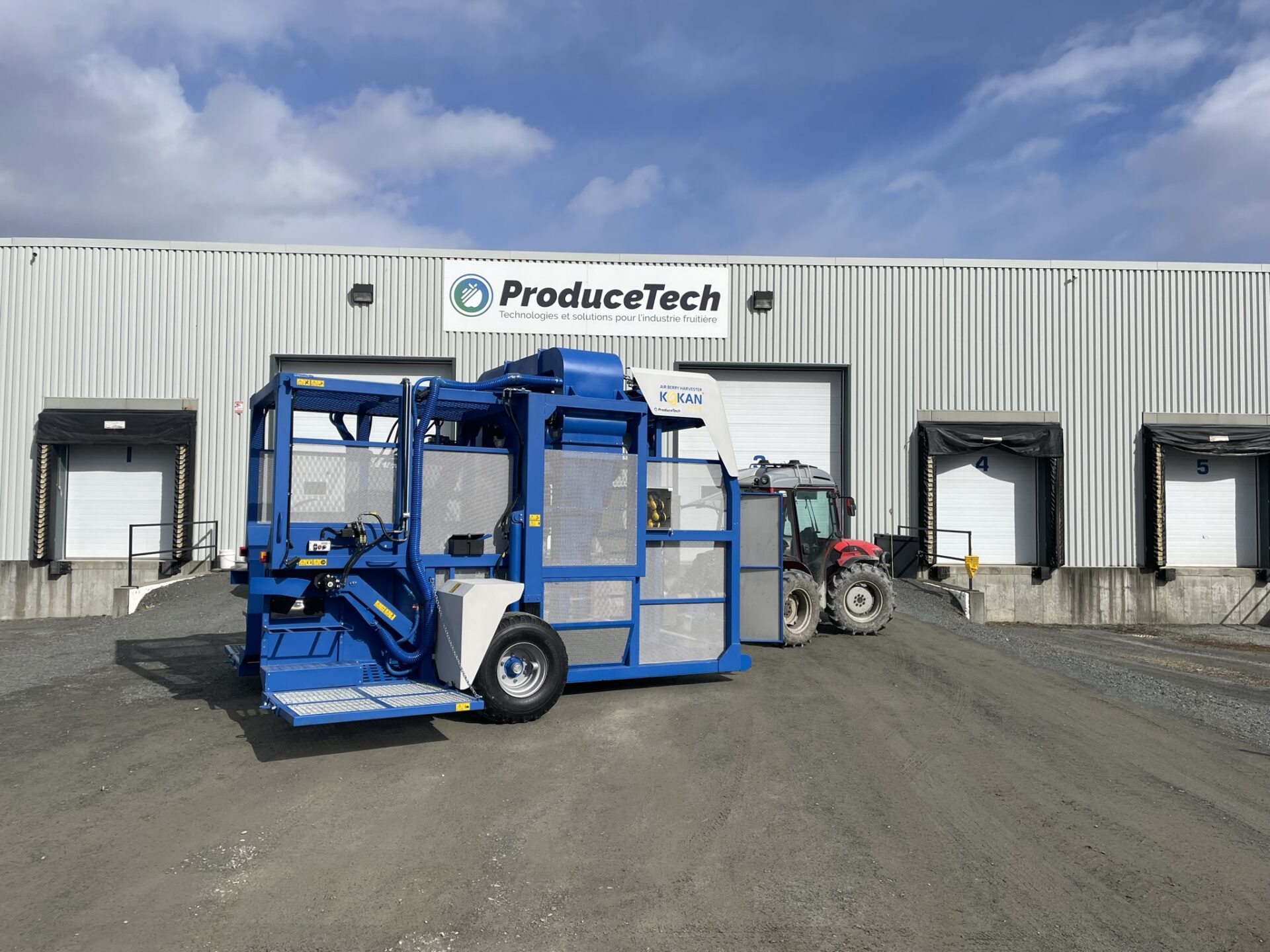 500L/500S/600T Blueberry Harvester ProduceTech