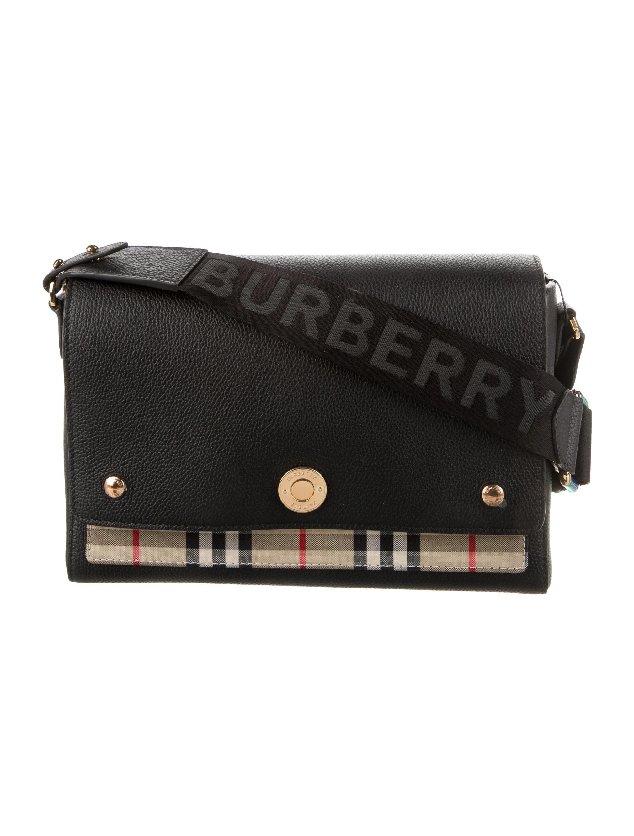 Burberry Leather Crossbody Bag Black Crossbody Bags, Handbags